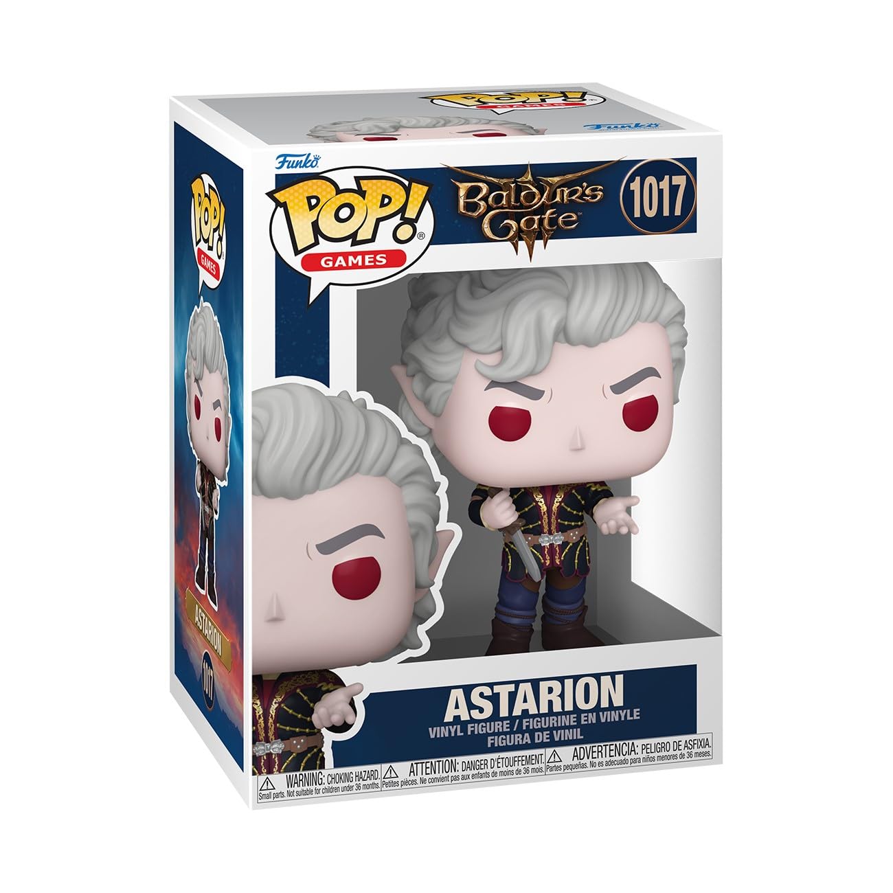 Funko Pop! Games: Baldur's Gate - Astarion Vinyl Figure (84955) Rare Chase Variant