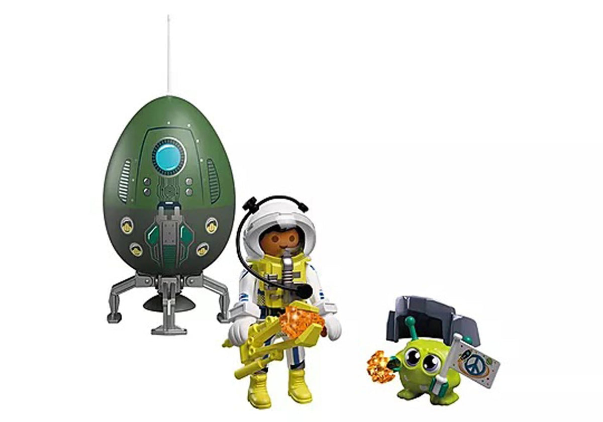 Playmobil 72103 Play Egg: Outer Space - Surprise Egg with Astronaut & Alien