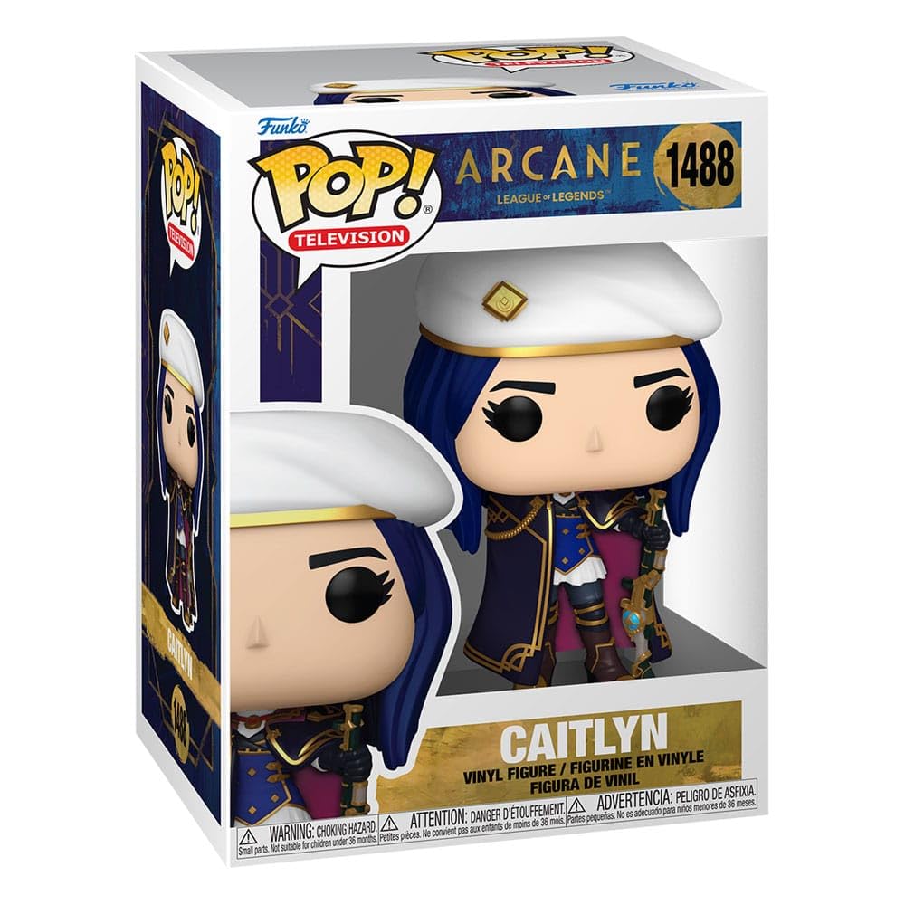 Funko Pop! Animation: Arcane - Caitlyn Vinyl Figure [3.75 inches]
