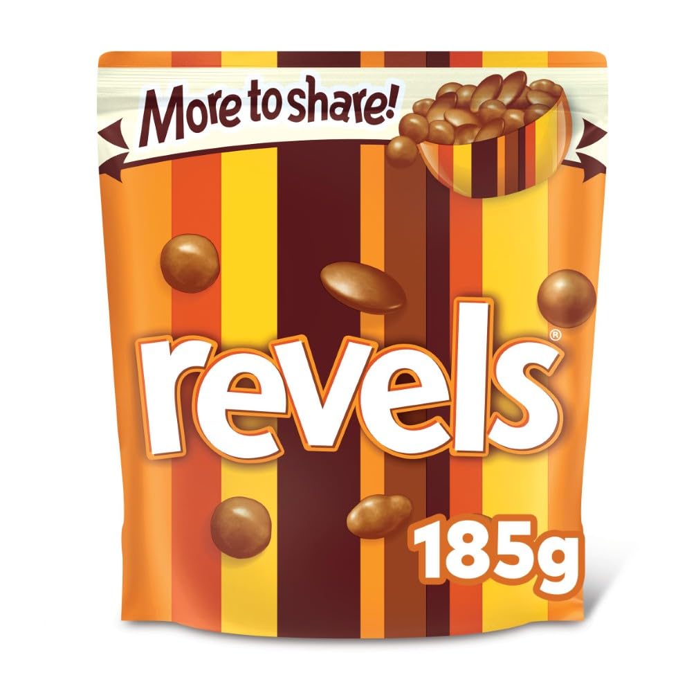 Revels Chocolate Pouch, 205g - Variety Pack of Bitesize Chocolates 5