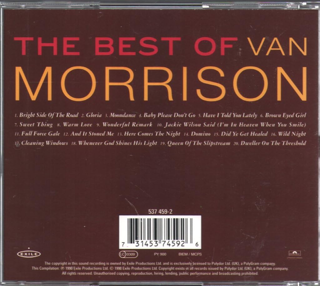 Van Morrison - The Best of - Audio CD