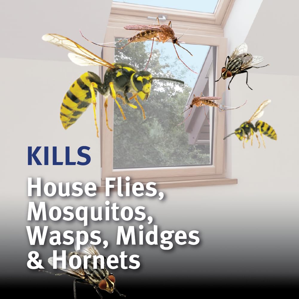 Zero In Fly and Wasp Killer - 300 ml Aerosol Spray for Flying Insects 3
