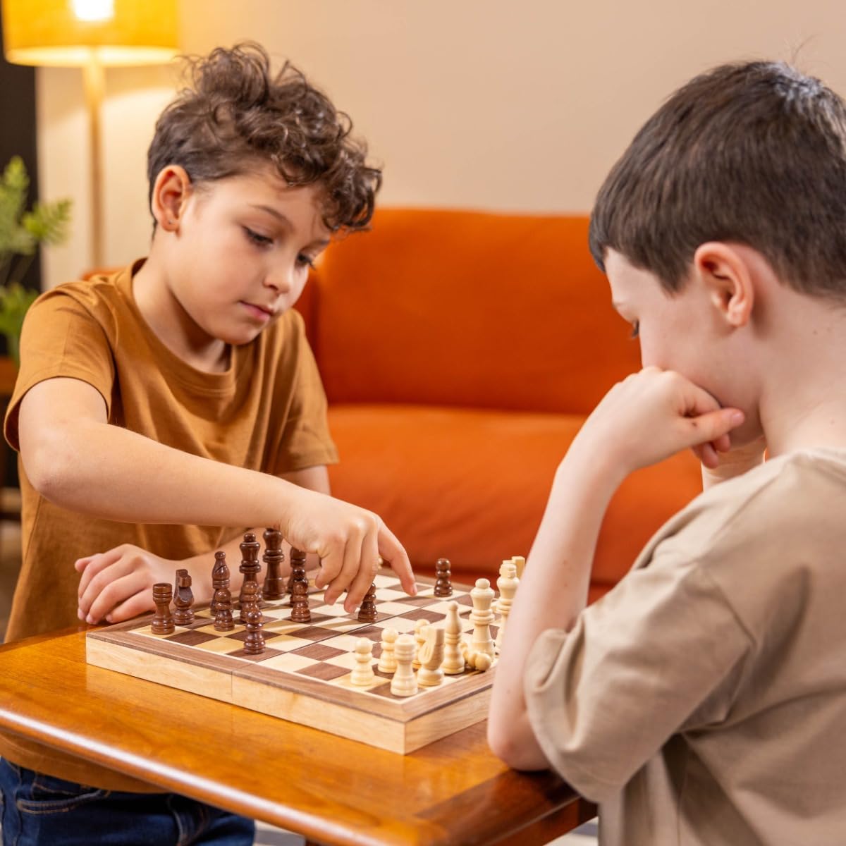 Toyrific Foldable Wooden Chess Travel Set - Classic Edition | Portable | 2 Players