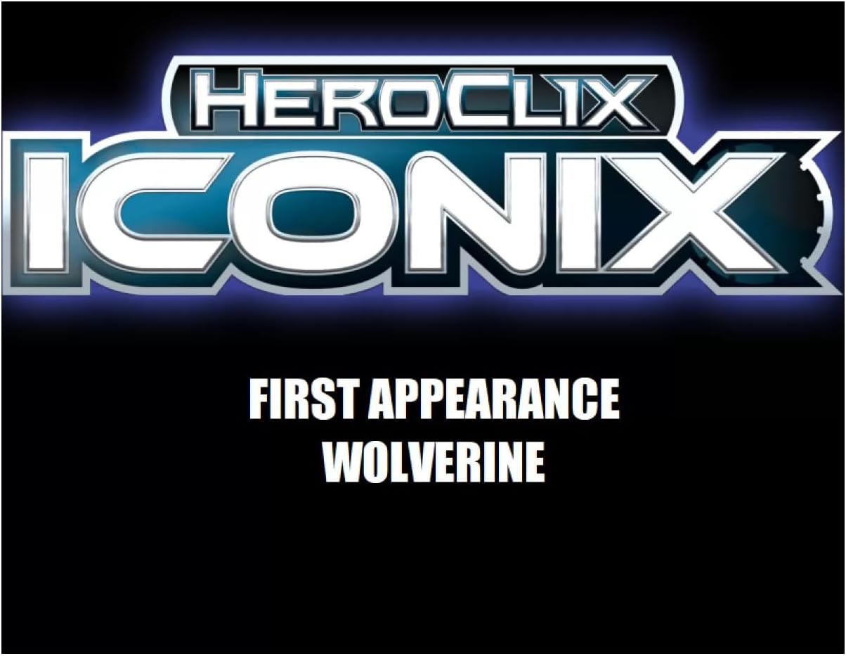 Marvel HeroClix Iconix: First Appearance Wolverine - Collectible Miniature Figure Set