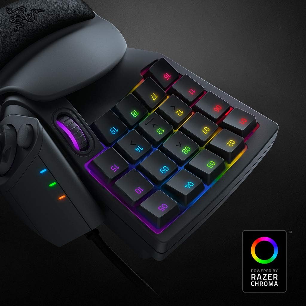 Razer Tartarus V2 Mecha-Membrane Gaming Keypad – 32 Programmable Keys, Chroma RGB, Ergonomic Design 5