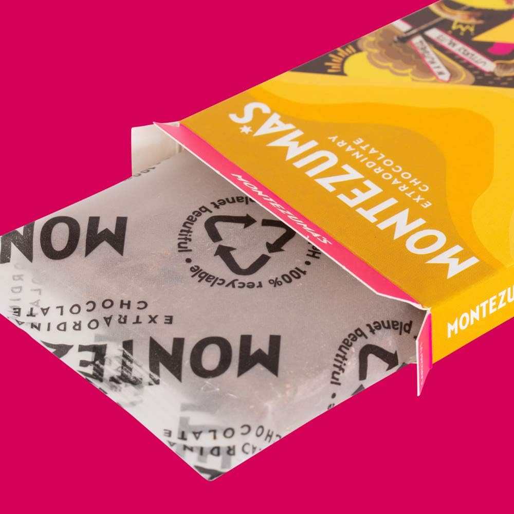 Montezuma - Butter Nutter 35 % Kakao, Milchschokolade mit Erdnussbutter-Trüffelfüllung, 90 g Riegel