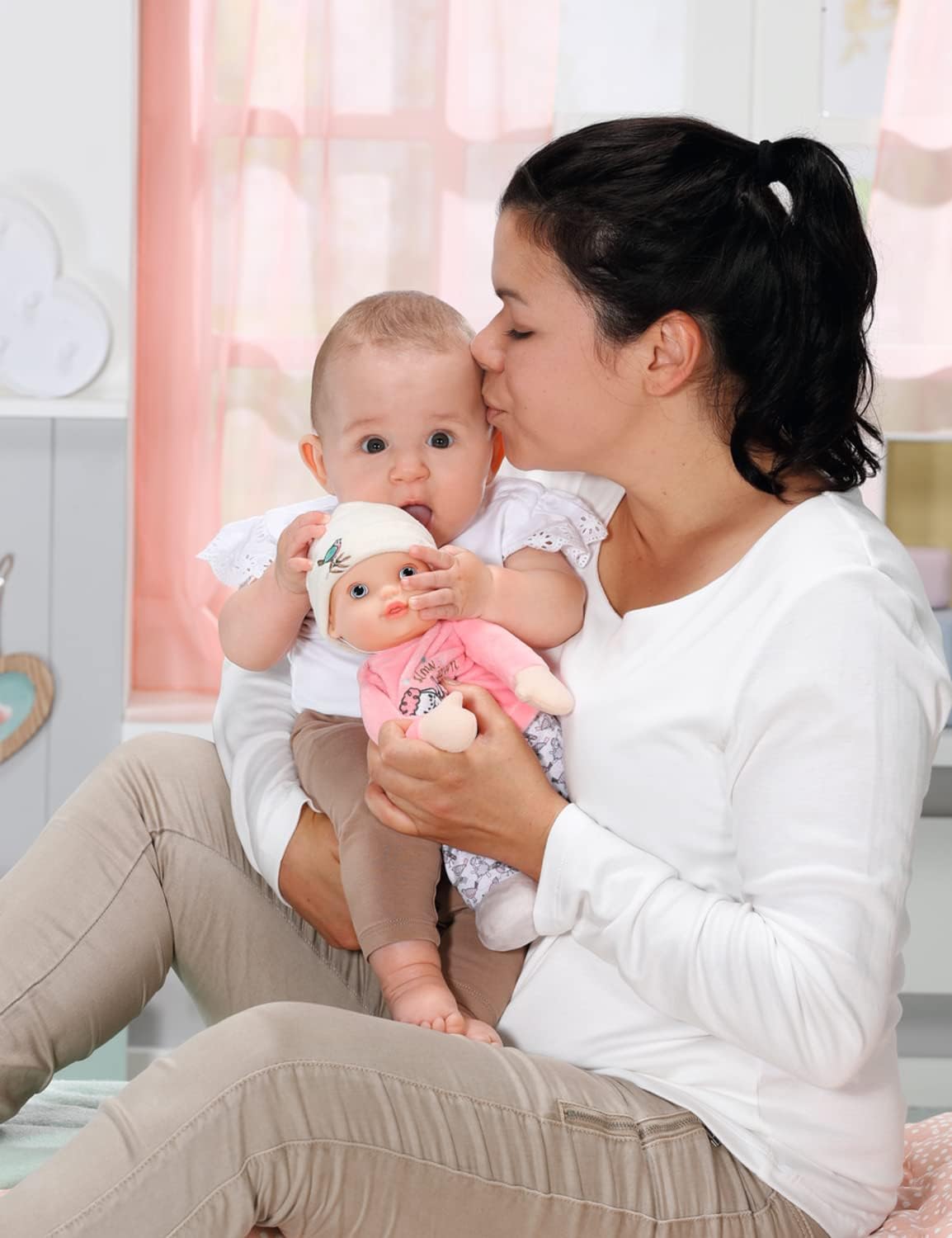 Baby Annabell Sweetie 30cm Soft-Bodied Doll with Rattle - For Babies 0-12 Months 12