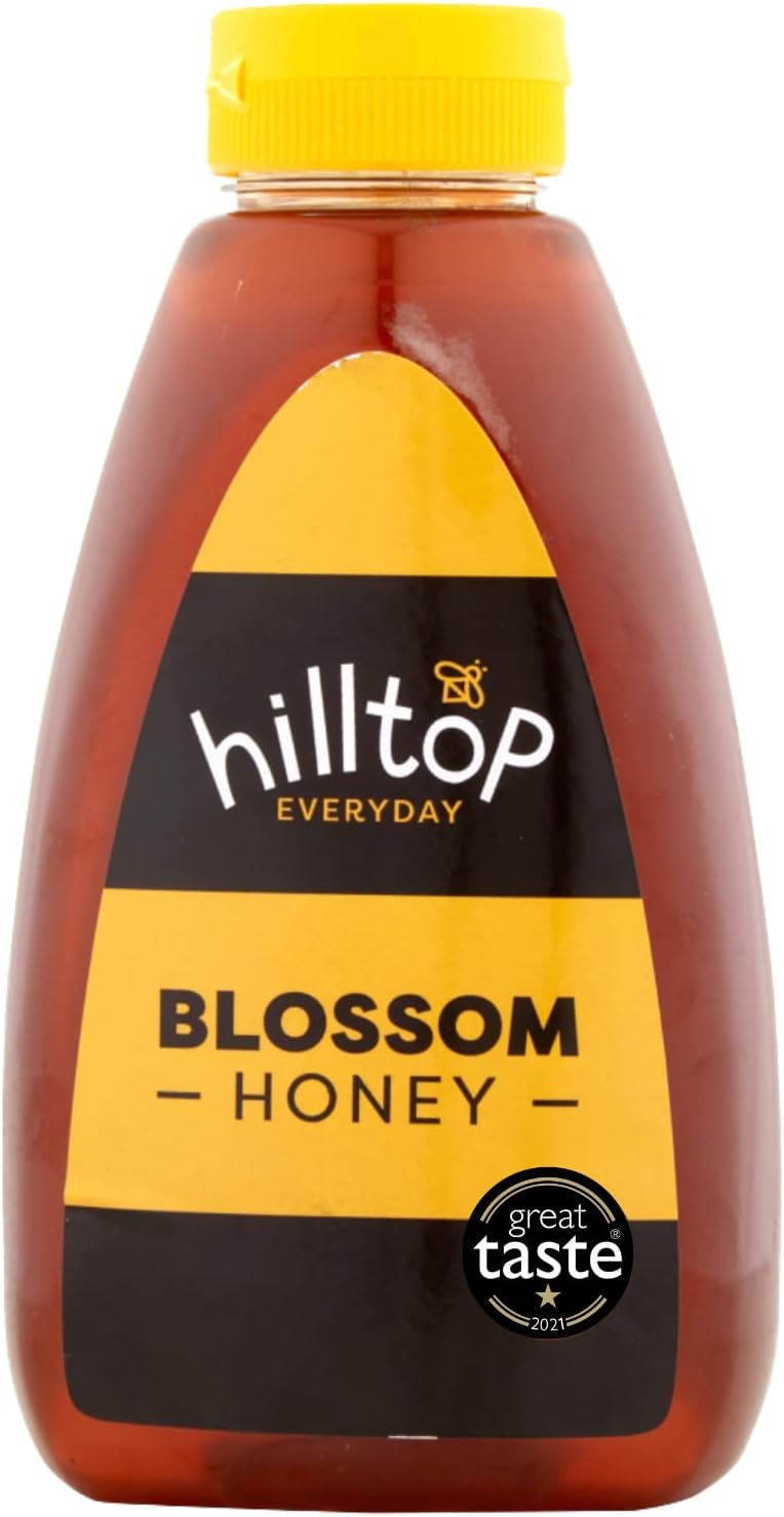 Hilltop Honey Blossom Honey 720g Squeezy Bottle - Pure Natural Honey