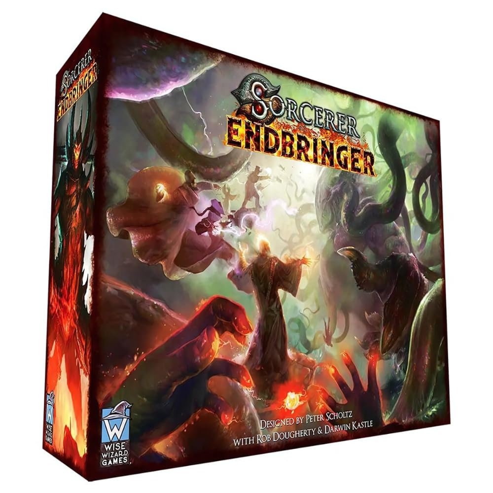 WISE WIZARD GAMES Sorcerer - Endbringer Dedicated Deck Card Game | 1-3 Players | 90 Minutes