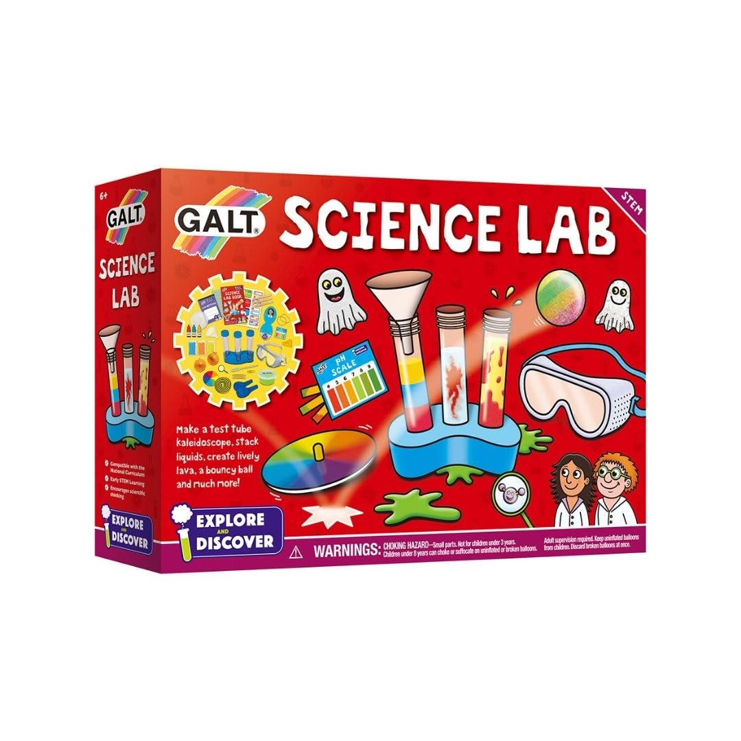 Galt Science Lab - 20 Fun STEM Experiments for Kids Ages 6+