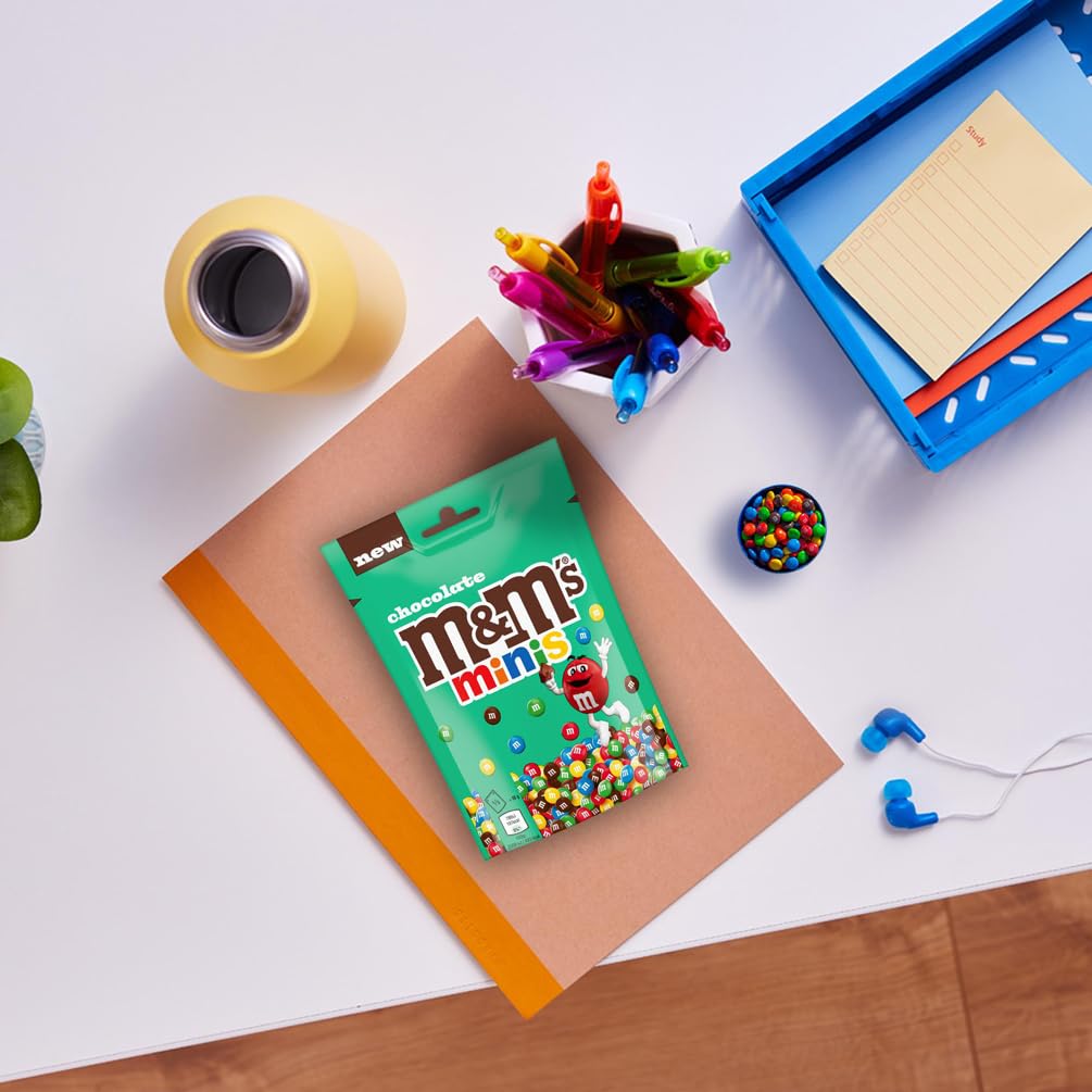 M&M's Minis Milk Chocolate 115g - Party Bag Chocolate Gift 3