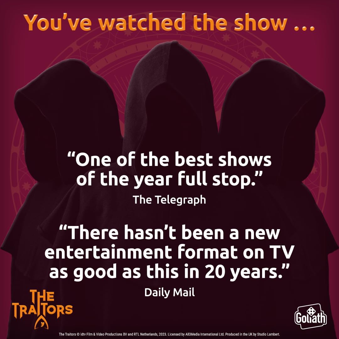 Goliath Games The Traitors Official Board Game