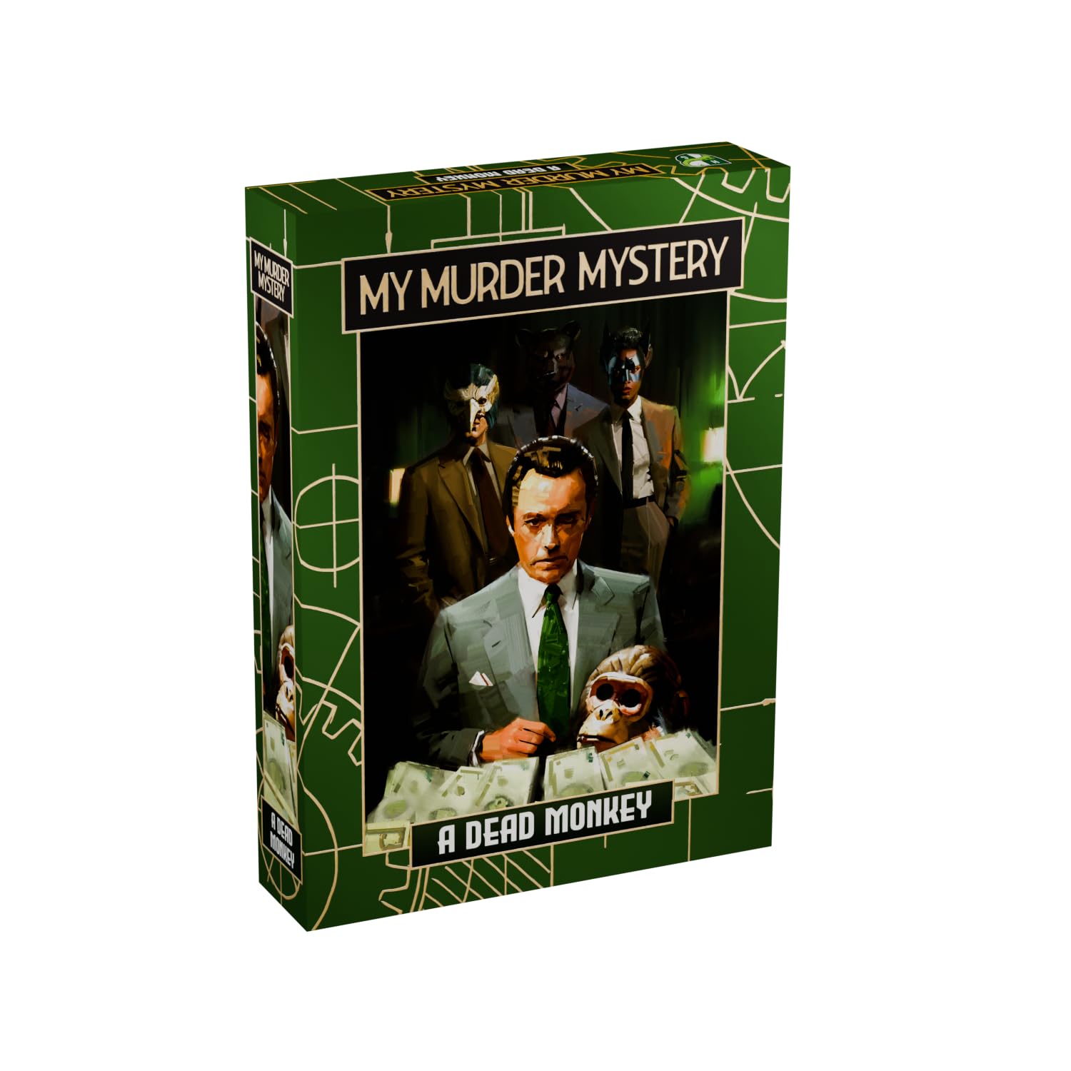 Horrible Guild My Murder Mystery: A Dead Monkey Competitive Investigation Game for Adults