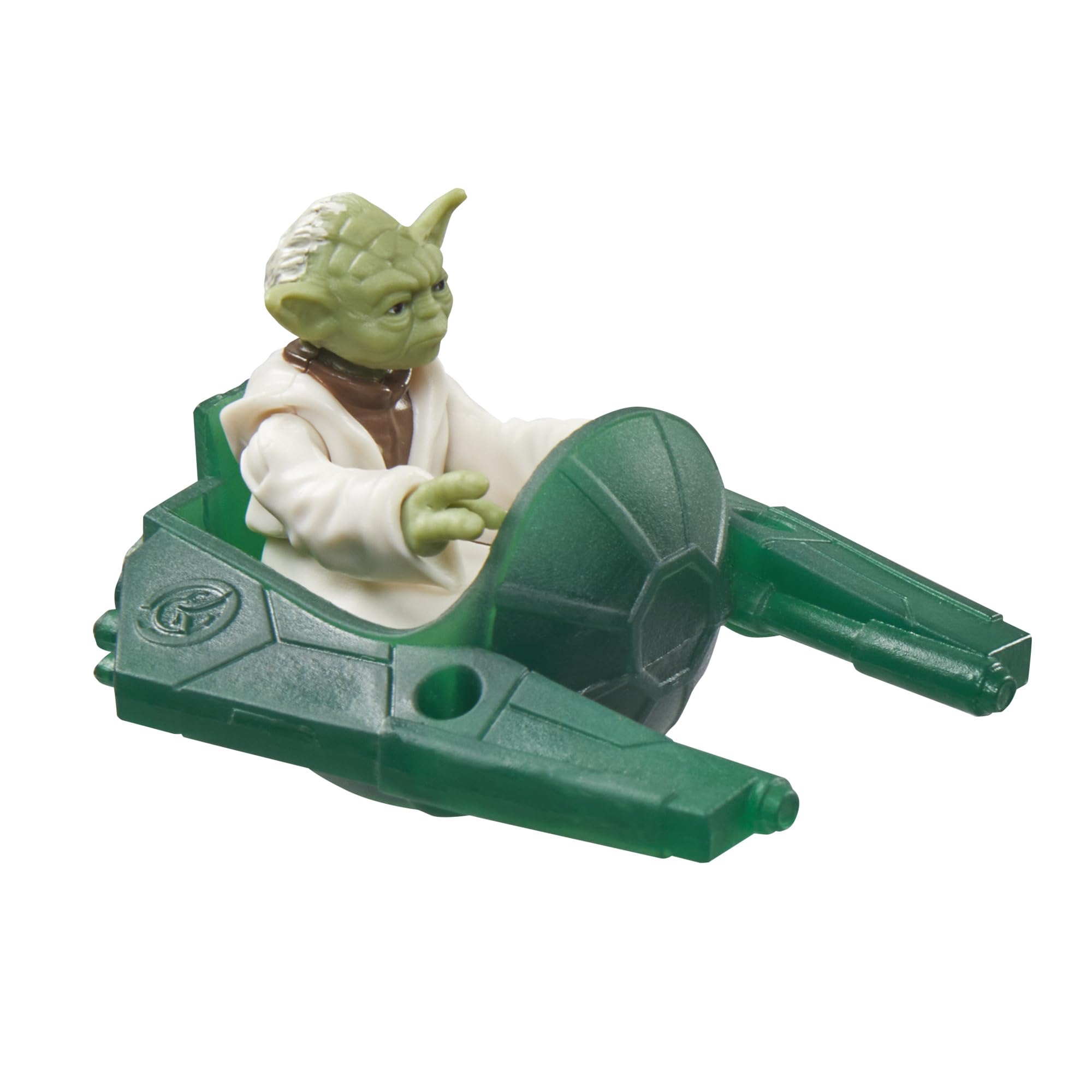 Star Wars Epic World of Action Master Yoda - 4" Scale Action Figure with Jedi Starfighter 3
