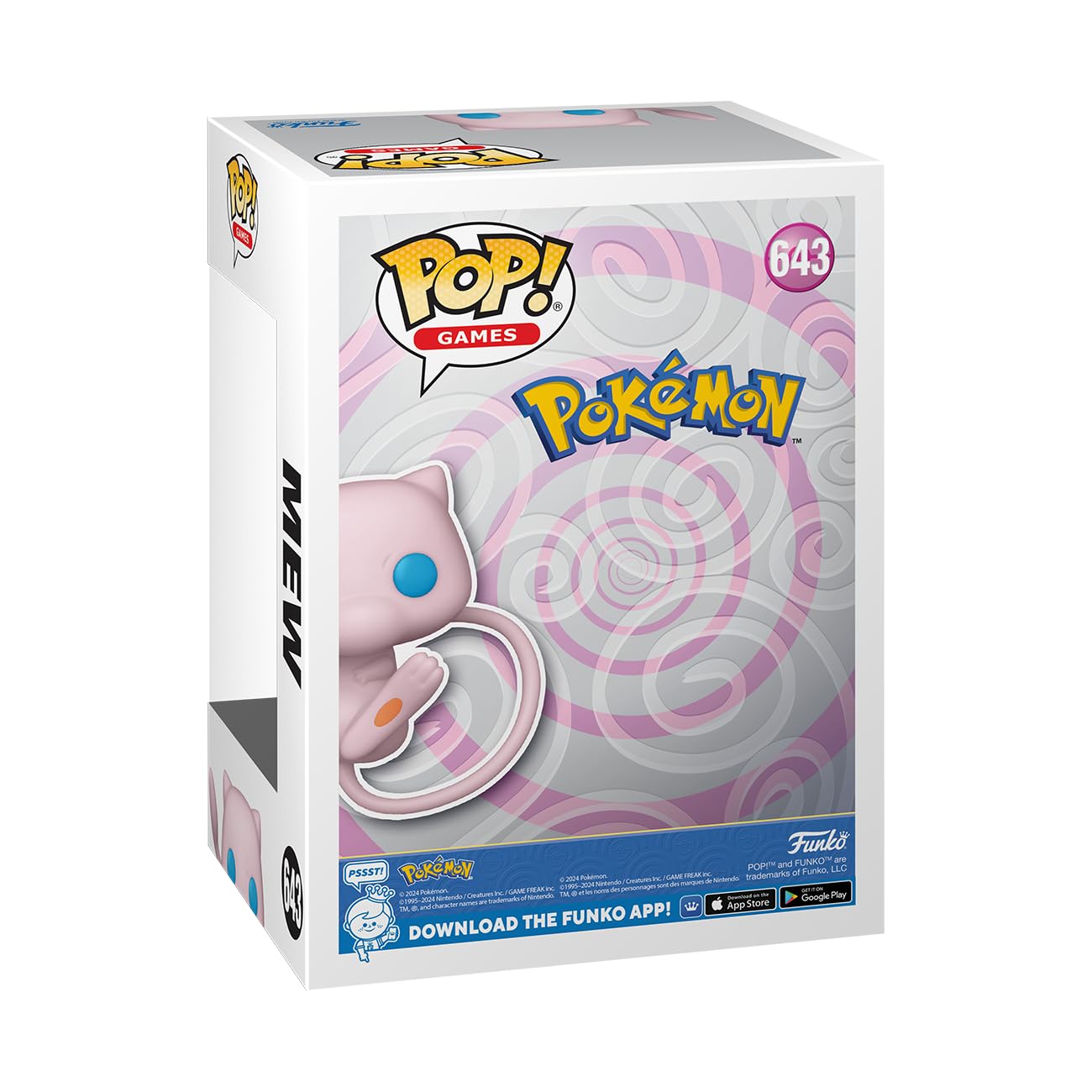 Funko POP! Games: Pokemon - Mew Vinyl Figure | Gold Color | 3.75 Inches 3