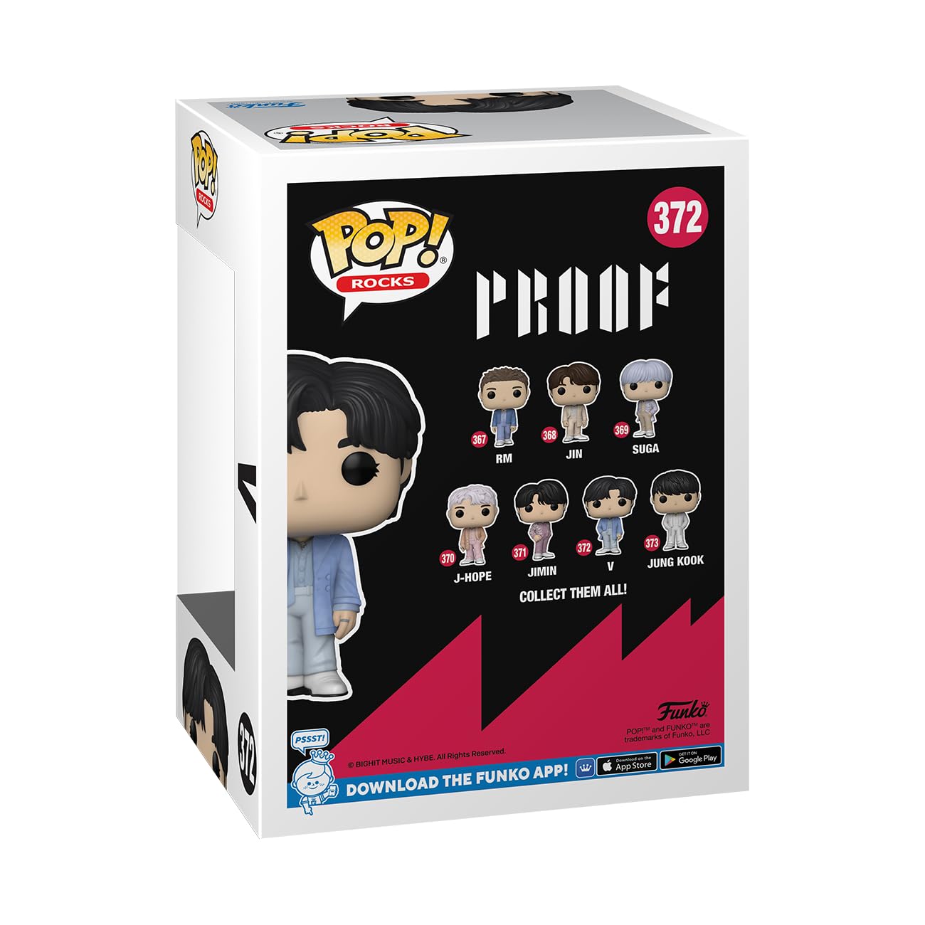 Funko POP! Rocks: BTS - V - Collectable Vinyl Figure - Gift Idea - Official Merchandise - Toys for Kids & Adults - Music Fans - Model Figure for Collectors and Display 3