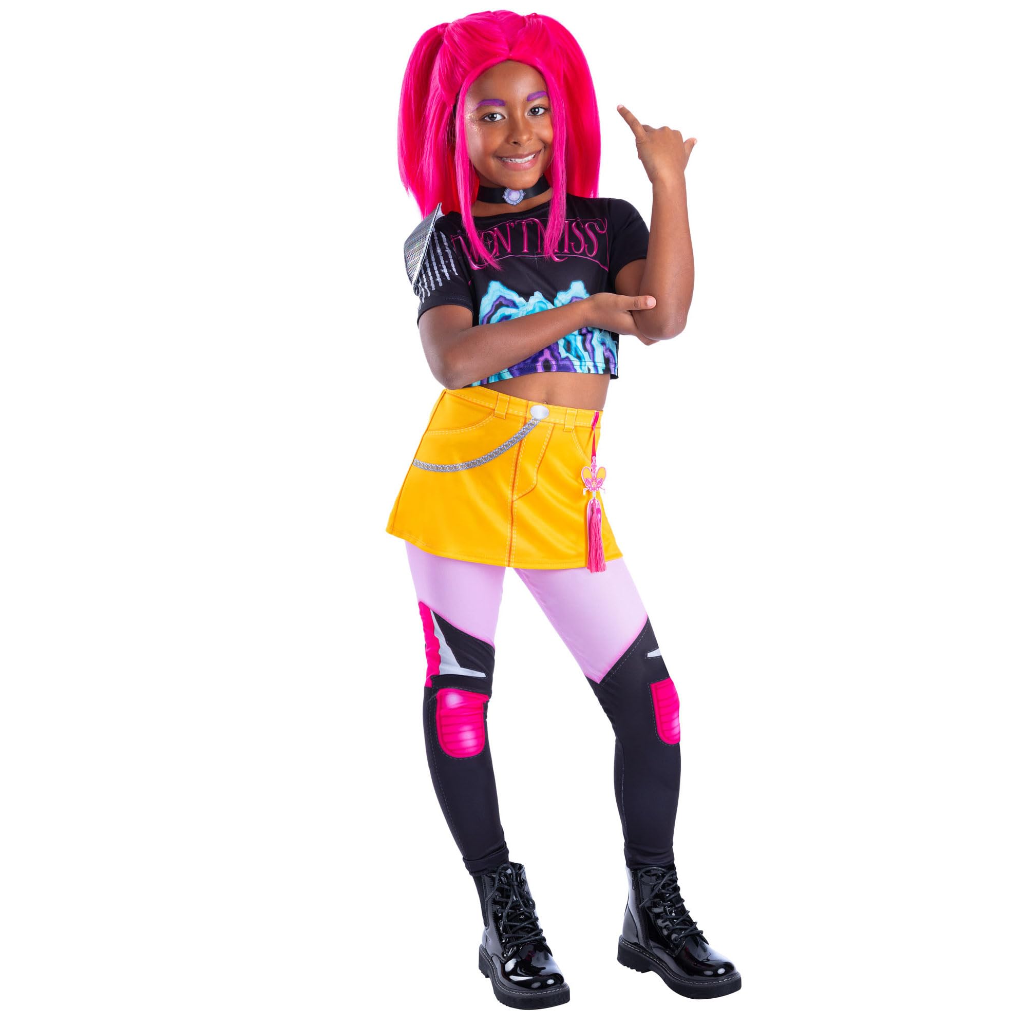 Rubies Official K-Pop Demon Hunters Mira Child Costume - Size Age 9-10 Years