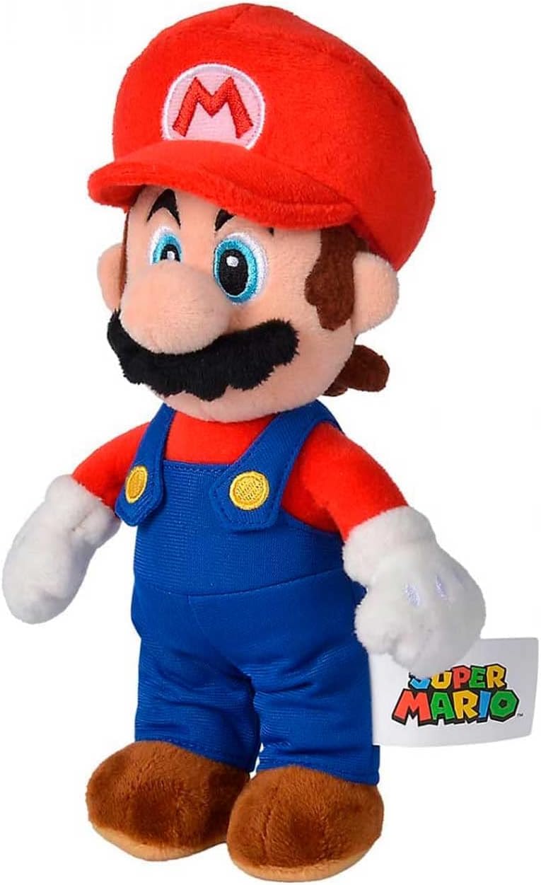 Super Mario Plush Toy - 20 cm Officially Licensed Stuffed Animal by Simba