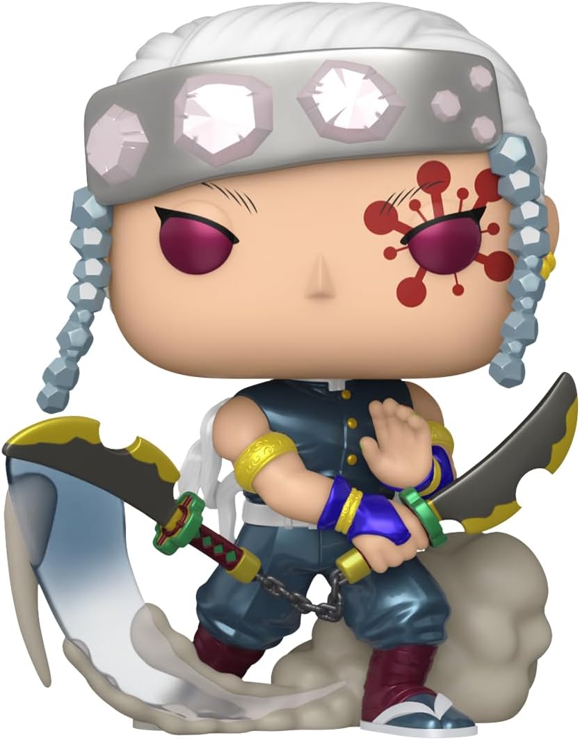 Funko Pop! Animation: Demon Slayer - Tengen Uzui Vinyl Figure (75574) - Chase Variant