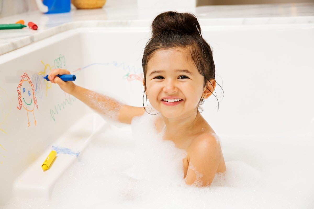 Munchkin Bath Time Toy Crayons - 5-Pack for Creative Bathtime Play