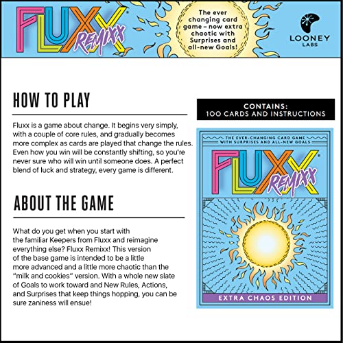Looney Labs Fluxx Remixx Card Game 5