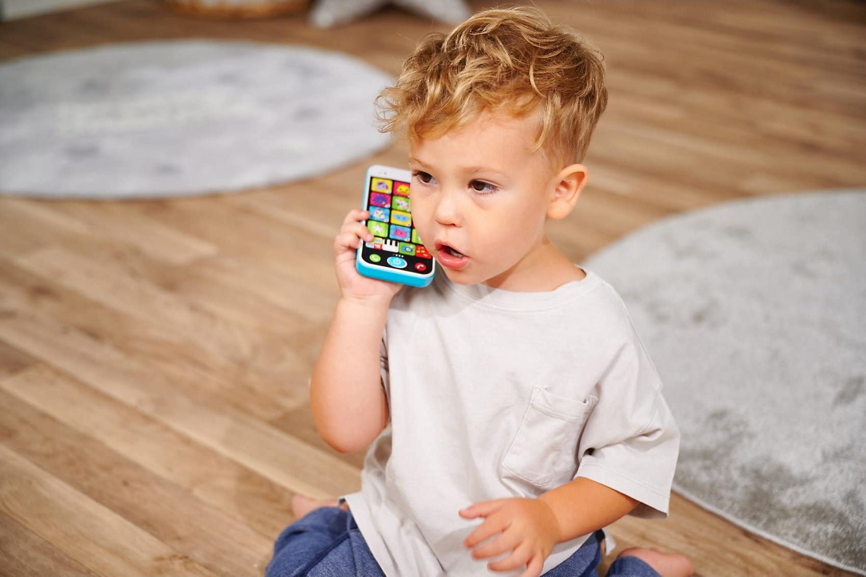 ABC Smart Phone Toy - Lights Up & 25+ Sounds for Toddlers 12-36 Months 5