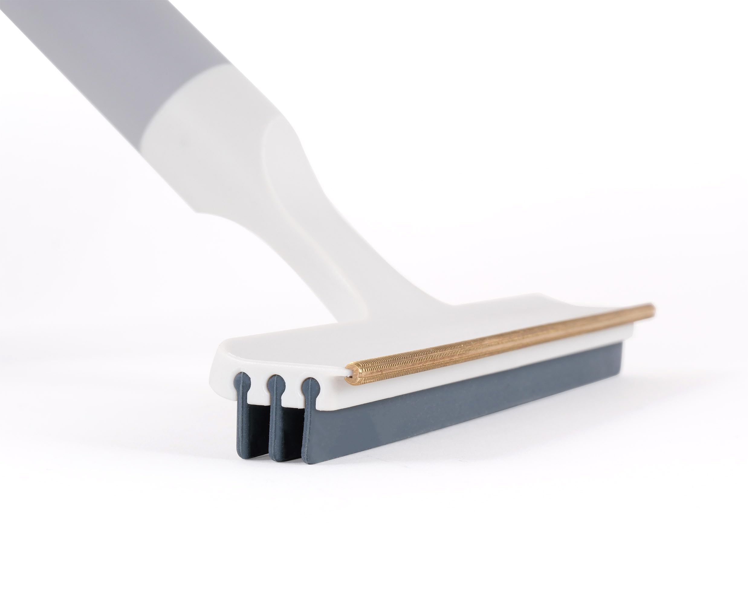 Joseph Joseph CleanTech Carpet Rake - 2-in-1 Manual Tool for Pet Hair & Deep Cleaning | Light Stone 2
