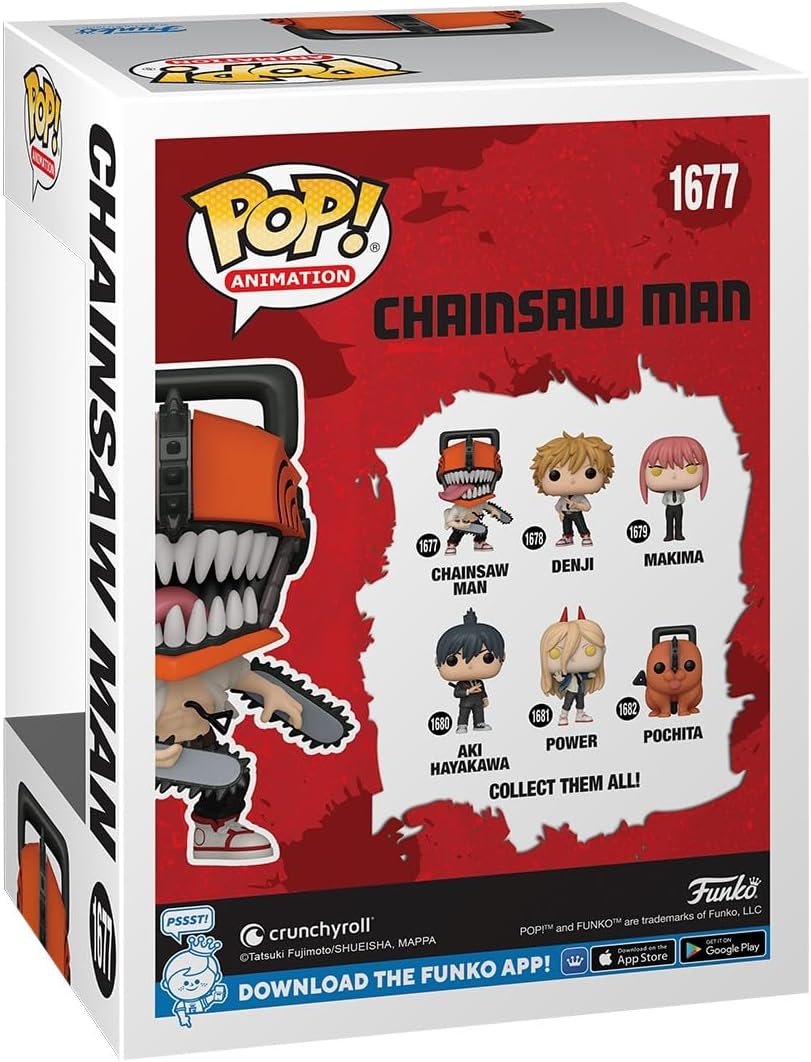 Funko Pop! Animation - Chainsaw Man - Bl Vinyl Figure (80324) 4