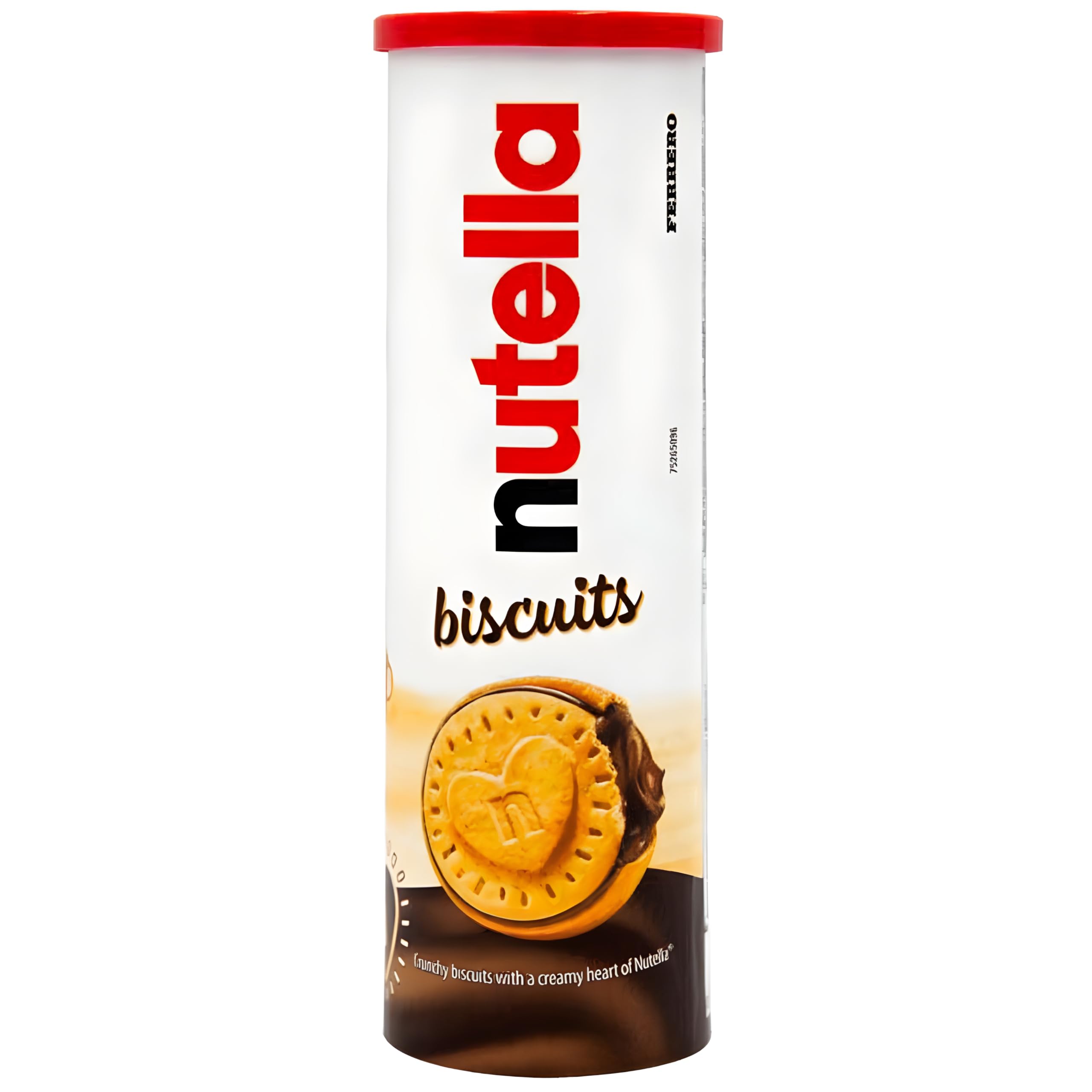 Nutella Biscuits with Creamy Nutella Heart - Crunchy Baked Biscuit | Pack of 12 | 166g