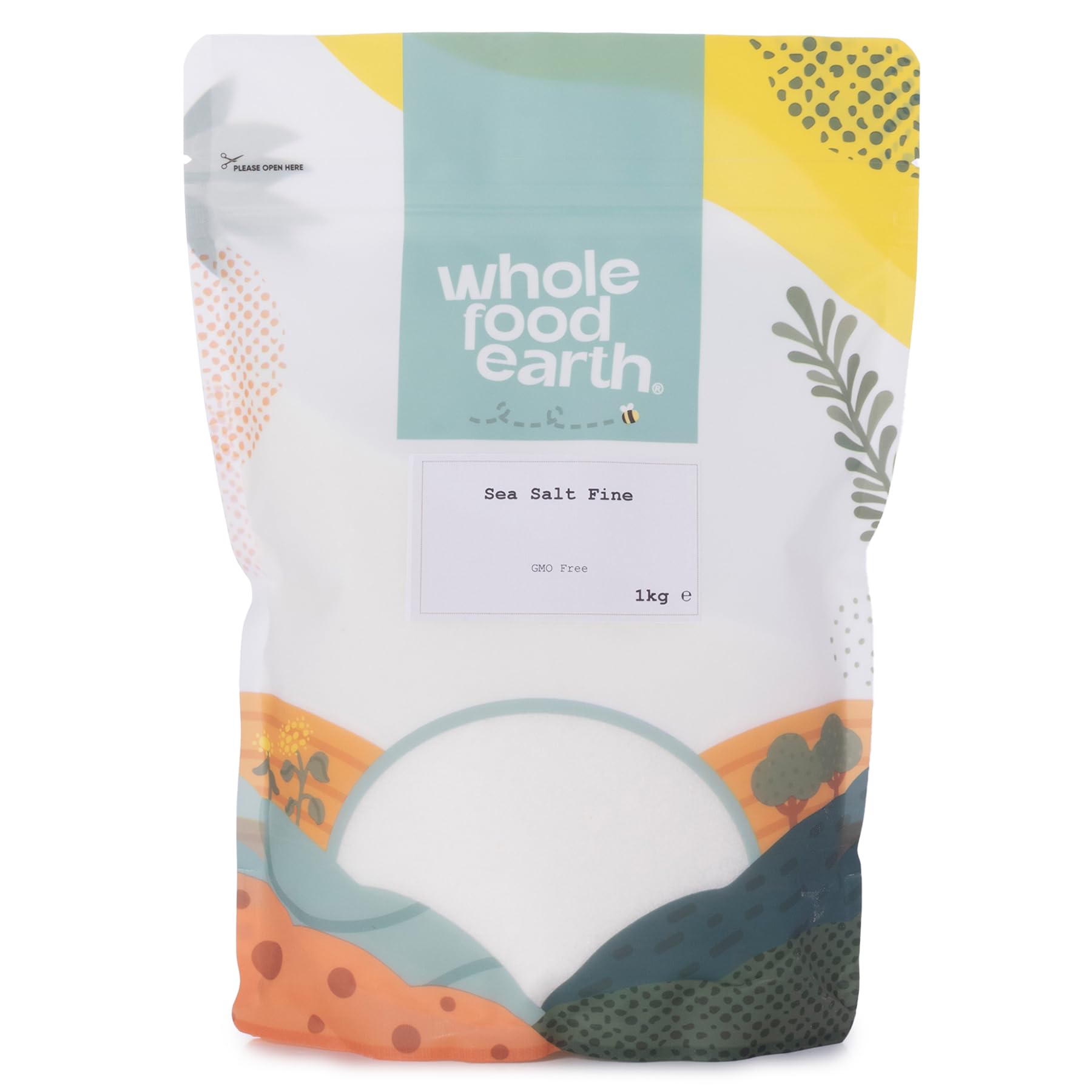 Wholefood Earth - Fine Sea Salt (1 kg)