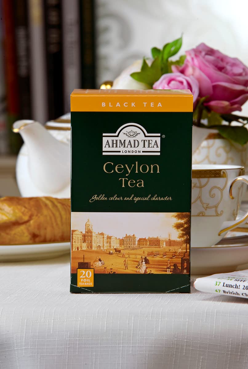 Ahmad Tea Ceylon Black Tea | 20 Individually Foil-Wrapped Teabags 3