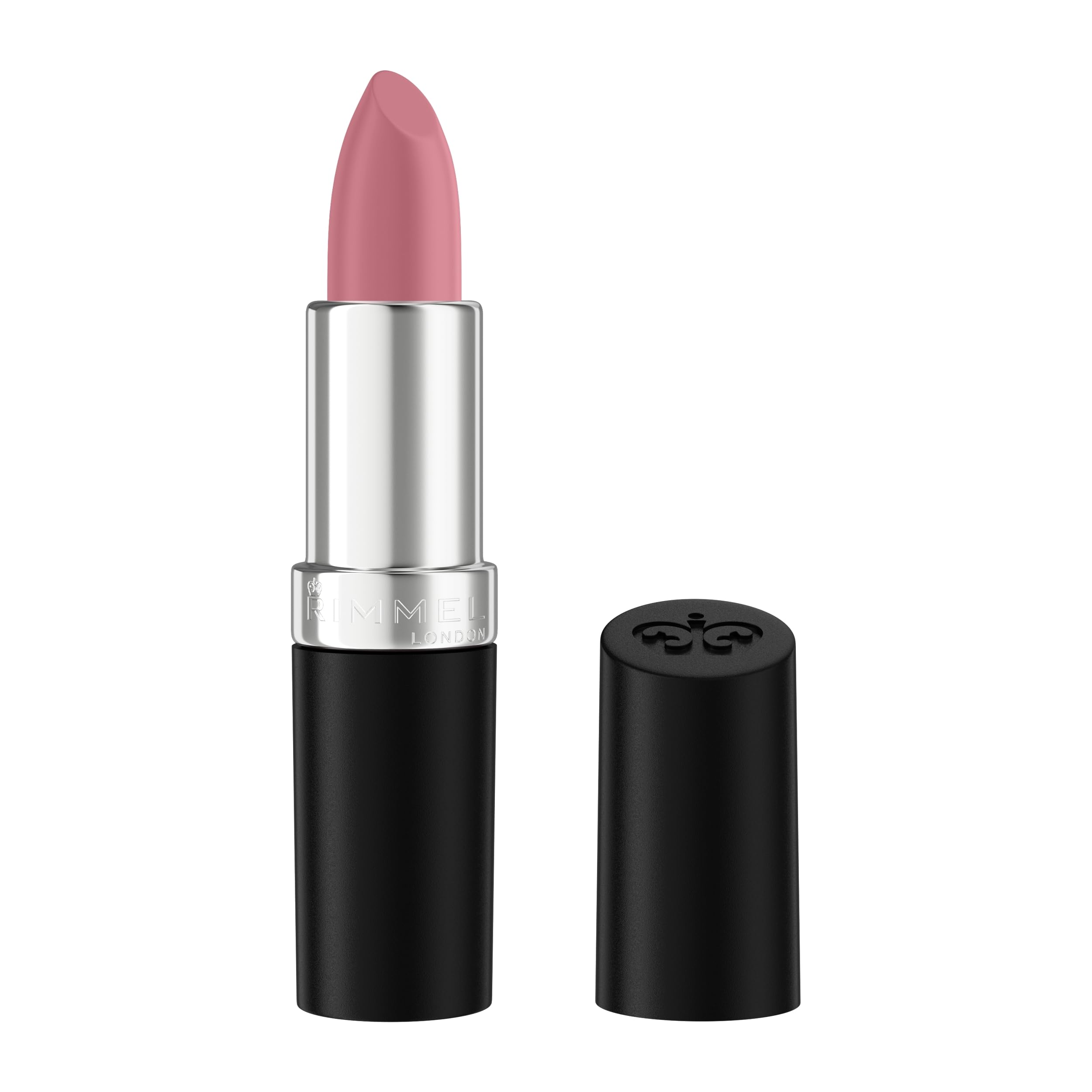 Rimmel Lasting Finish Lipstick 077 Brink Of Pink - Creamy Satin Finish, 10g