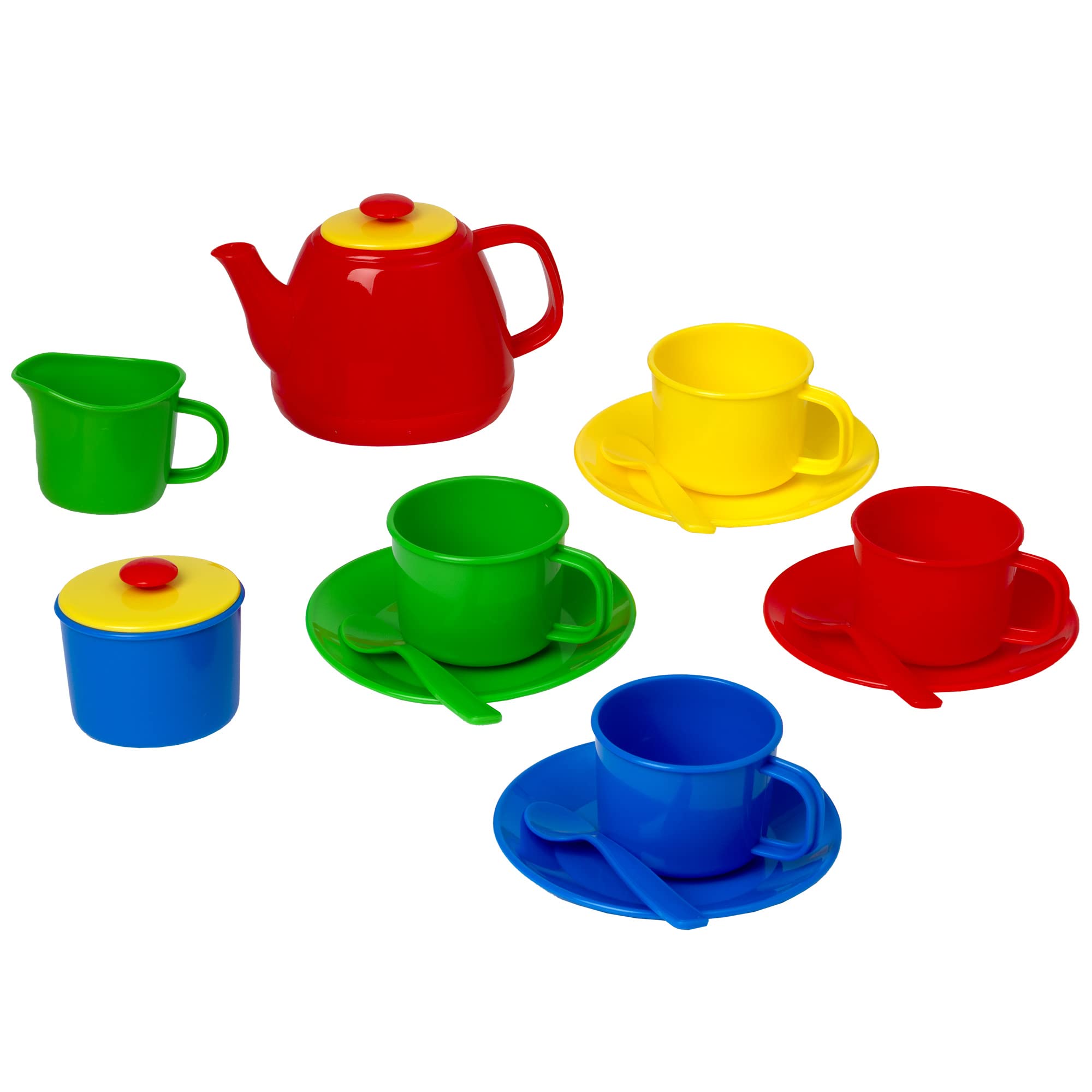 Peterkin Tea Set in Carry Case - Portable Playset for Pretend Tea Parties 5