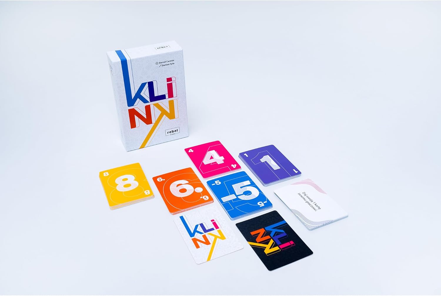 Rebel Klink Card Game - Push Your Luck Numbers Game for Parties