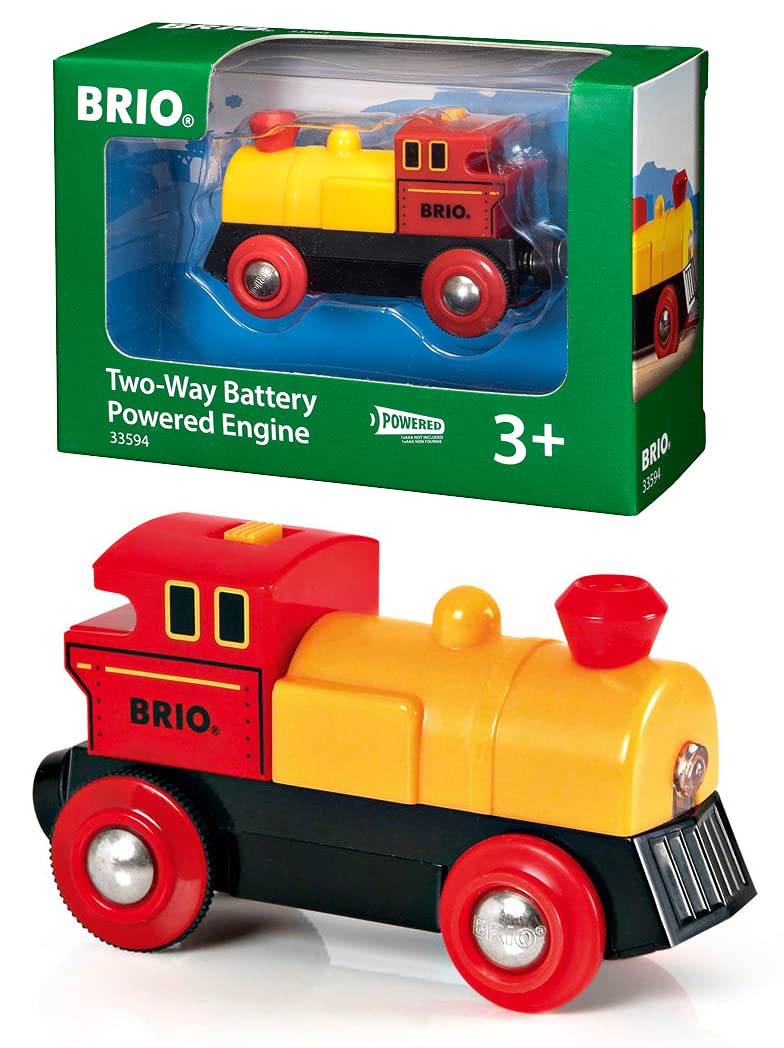 BRIO World Battery Powered Engine Train - Multi-Color, Ages 3+