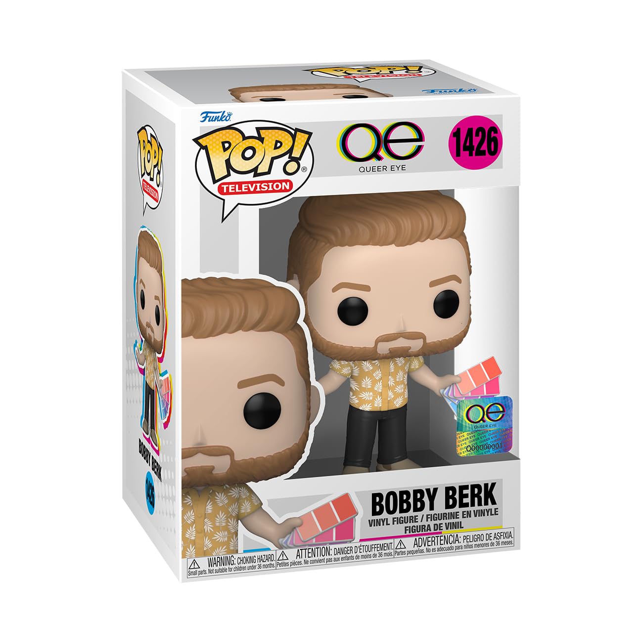 Funko Pop! TV: Queer Eye - Bobby Berk Vinyl Figure (70713)