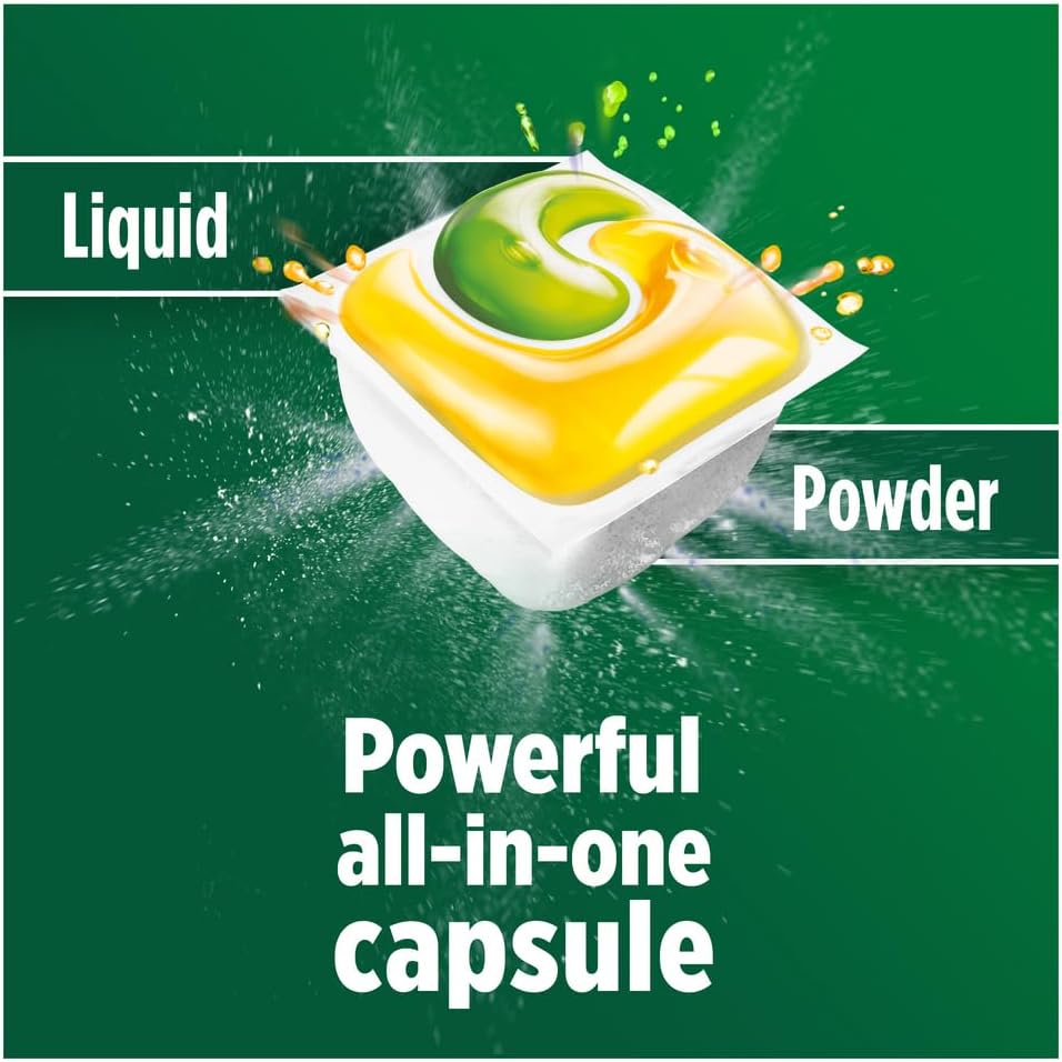 Fairy Original All-In-One Dishwasher Tablets with Lemon Scent, 114 Tablets 3