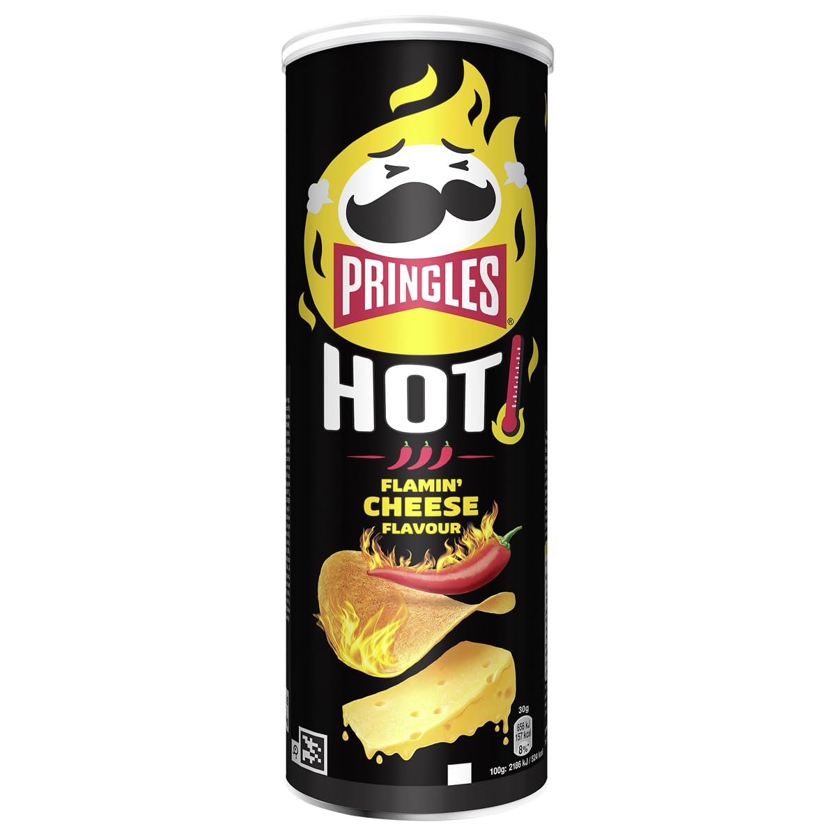 Pringles Hot Flamin’ Cheese Flavour Sharing Crisps 160g