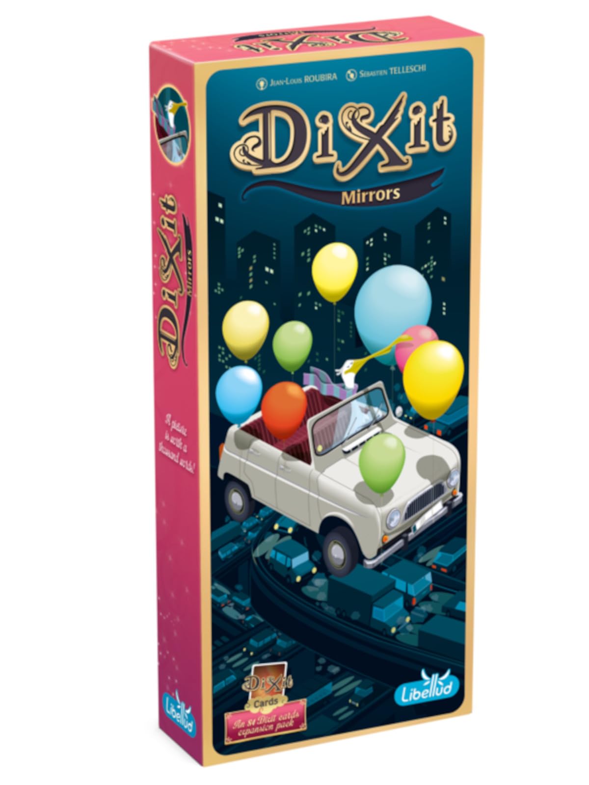 Asmodee Dixit: Mirrors Expansion - 84 Cards | Ages 8+ | 3-6 Players | 30 Min 4