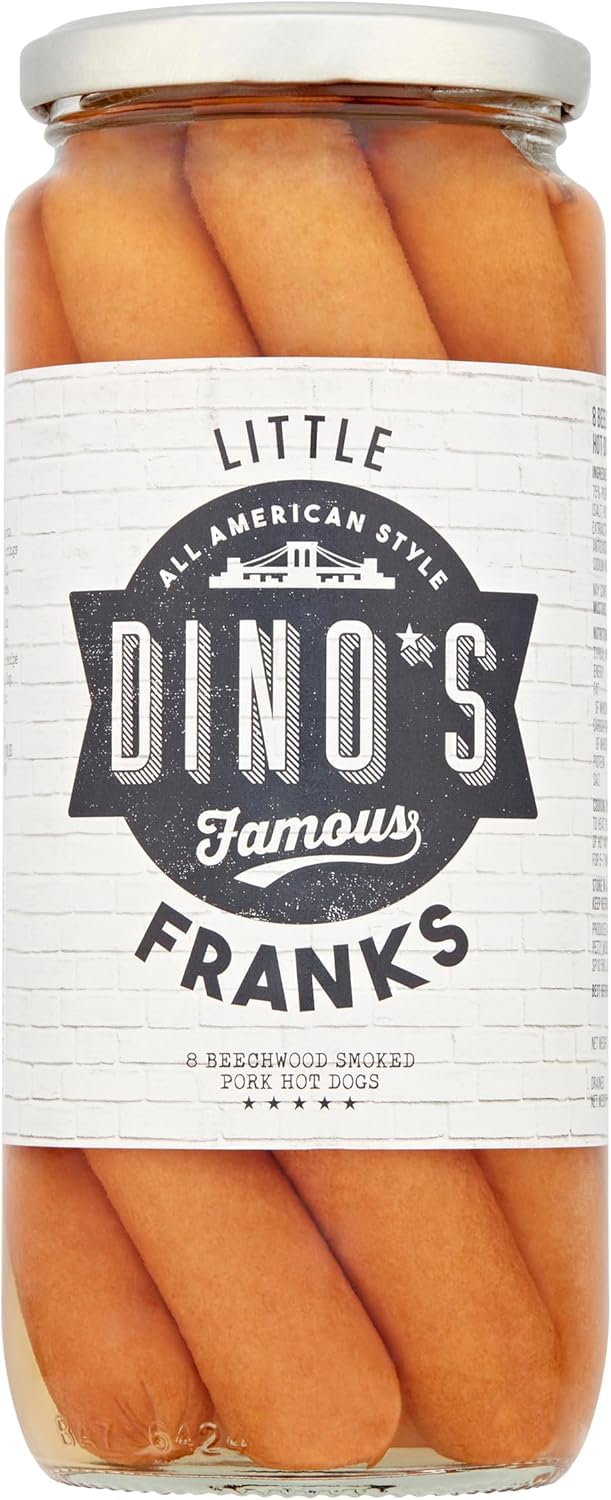 Dino's Famous - All American Style Little Franks 8 Beechwood Smoked Pork