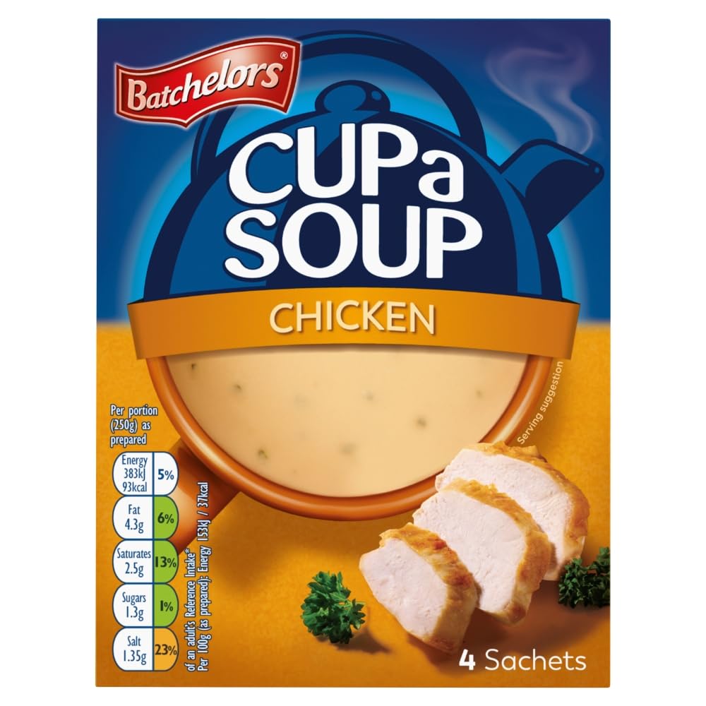 Batchelors - Cup a Soup Chicken Instant Soup Sachets (81 g, Pack of 9 Boxes) 5