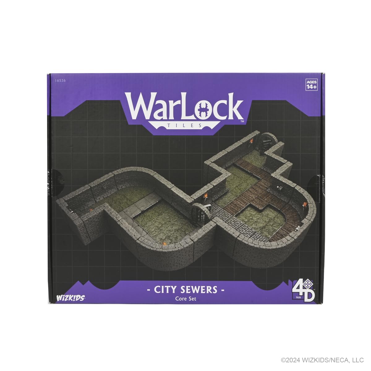 WizKids WarLock Tiles City Sewers Core Set 3