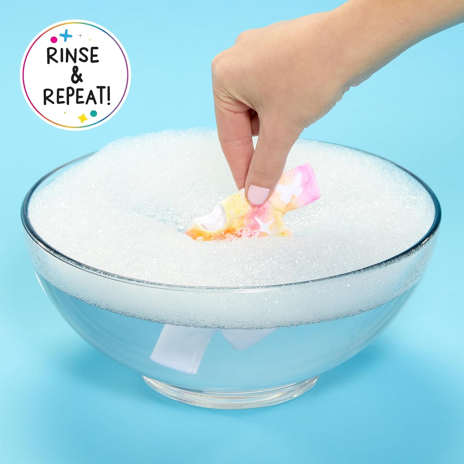 Rainbow High Air Brush & Create DIY Fashion Doll - Washable Design Kit for Creative Play