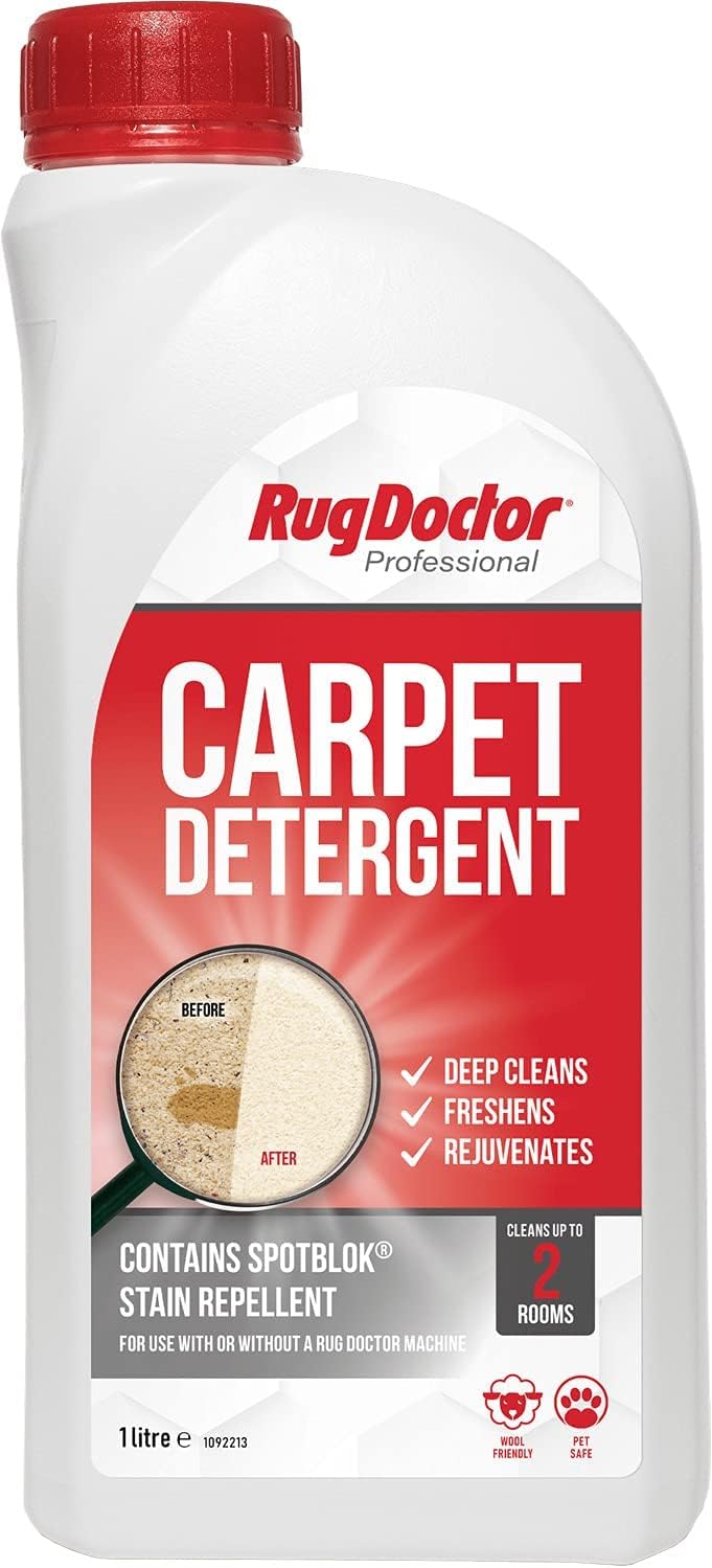 Rug Doctor - Carpet Detergent with SpotBlok Stain Repellent, 1 Litre