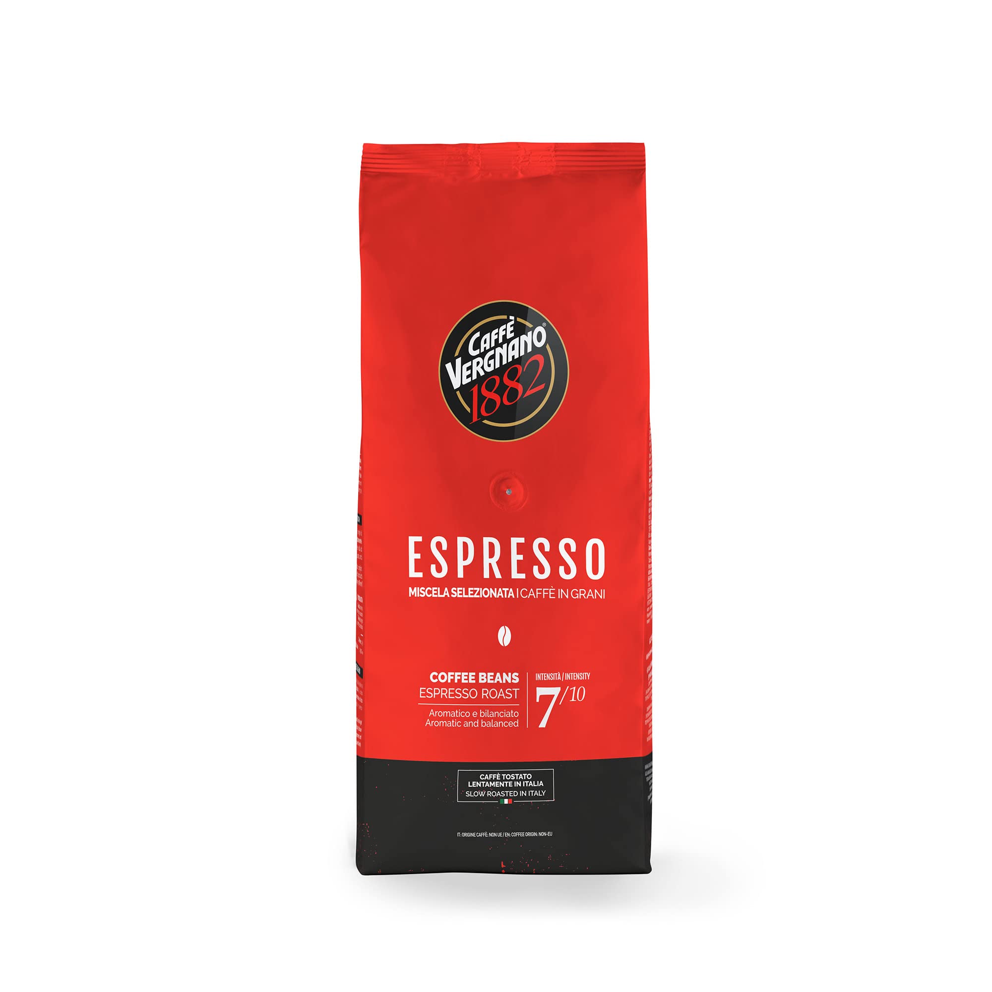 Caffè Vergnano 1882 Espresso Whole Bean Coffee - 1 kg Pack