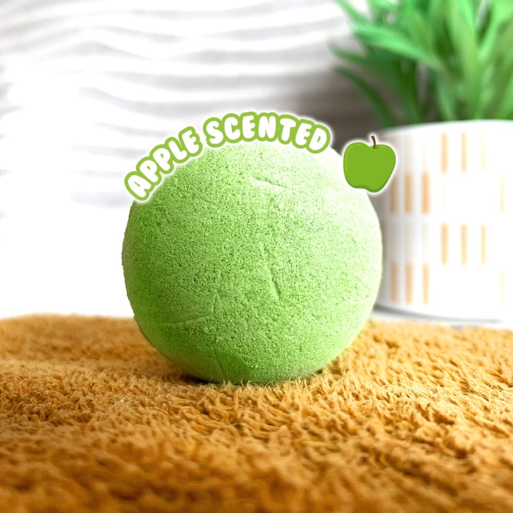 ZIMPLI Christmas Tree Baff Bombz | Stocking Filler | Christmas Cake Scent | 80g 3