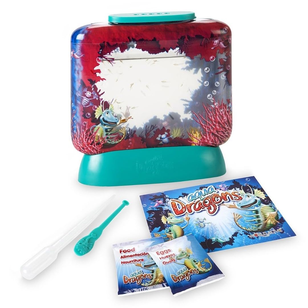 Aqua Dragons ID4001 Live Aquatic Creatures Science Kit | Ages 6+ | Multicolor