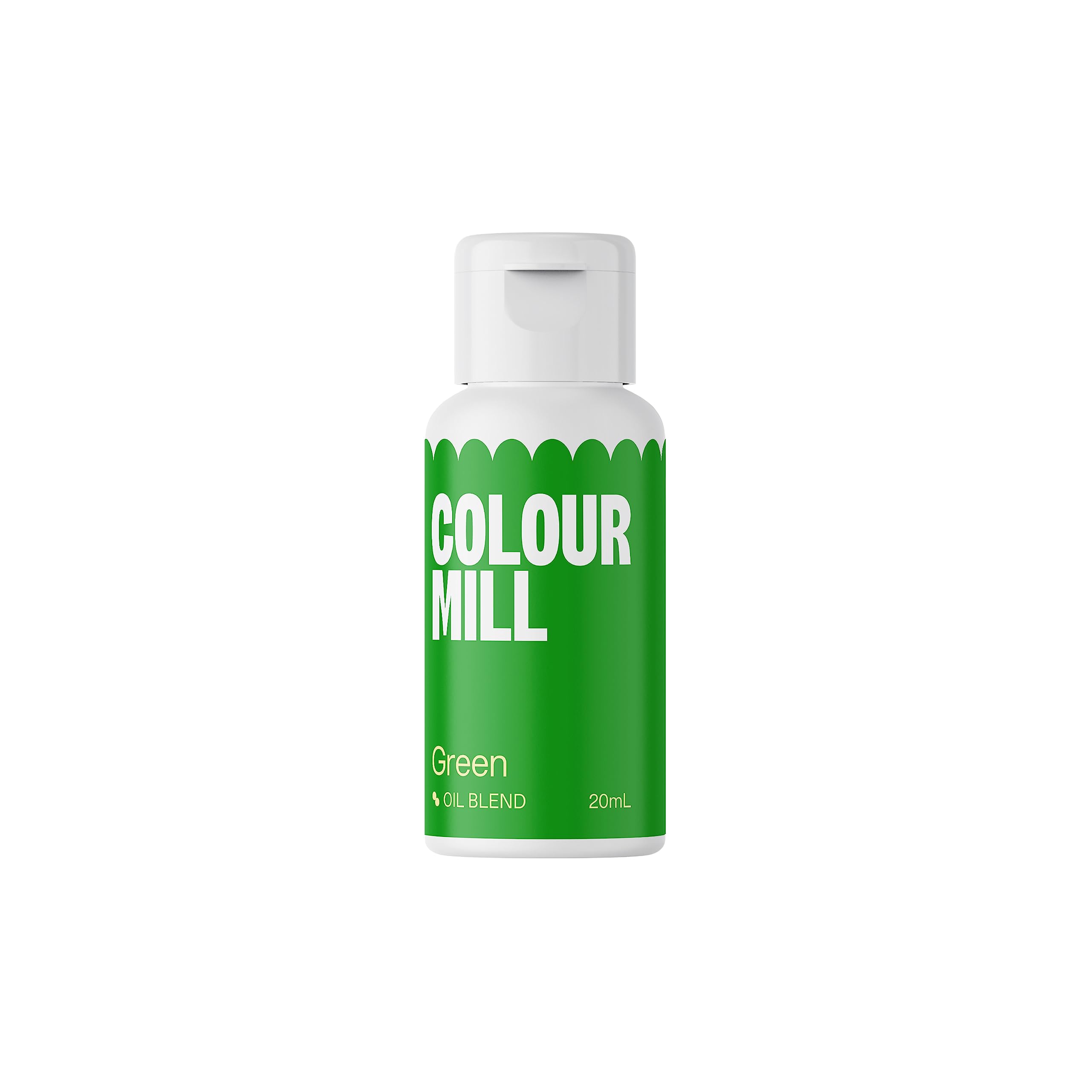 Colour Mill Oil Blend Lebensmittelfarbe Grün – 20 ml Backfarbe auf Ölbasis