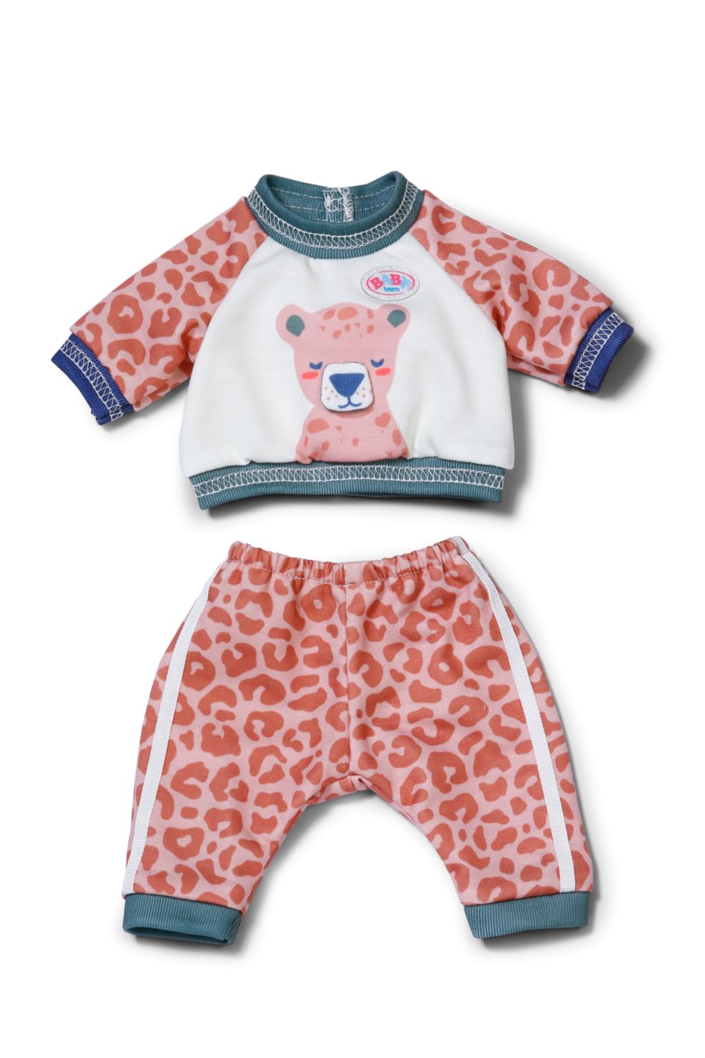 BABY born Jogging Suit - Leopard-Themed Outfit for 36cm Dolls