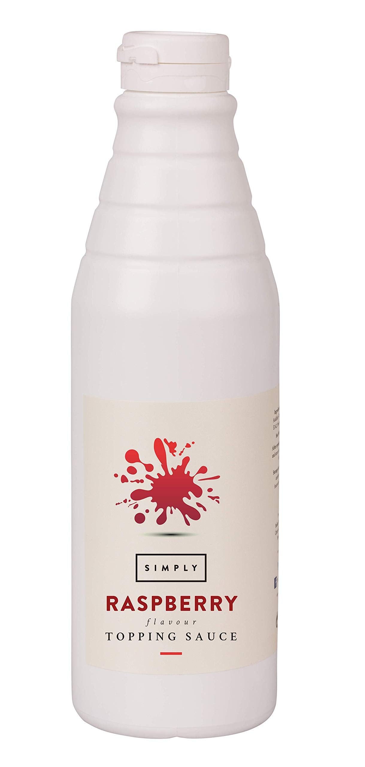 Simply Raspberry Topping Sauce - Dairy Free, Vegan, Halal Certified | 1 kg